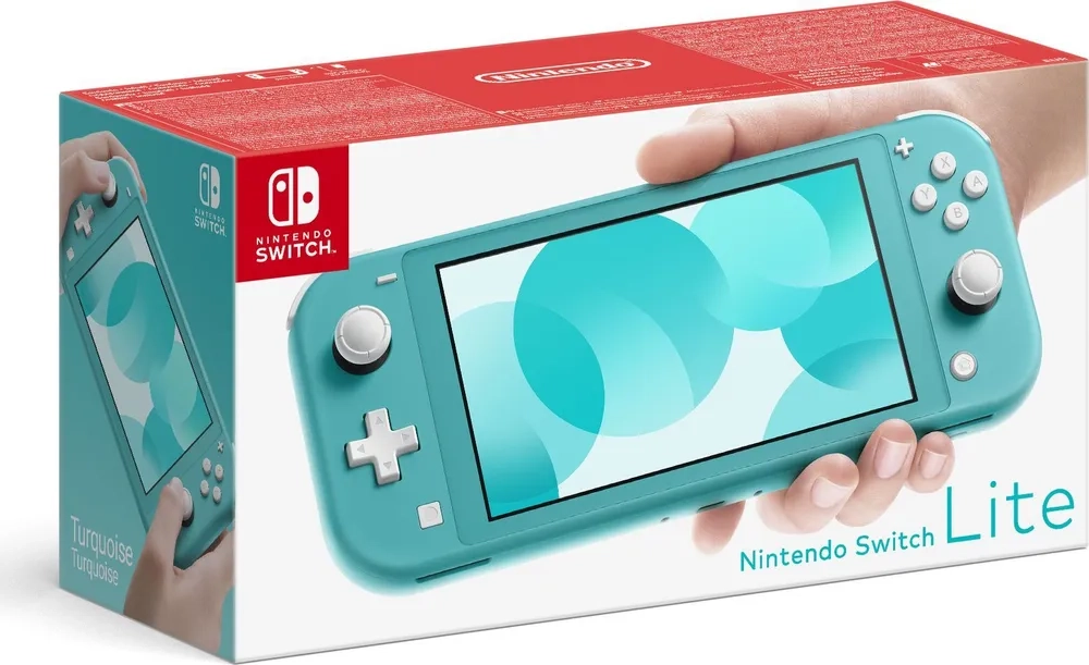 Игровая приставка Nintendo Switch Lite Turquoise купить в Москве