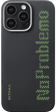 Чехол для iPhone 16 Pro Max Pitaka Aries Tactile Woven Case - NoProblemo 250_100_770129