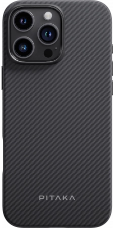 Чехол для iPhone 16 Pro Pitaka Military-Grade - Black 250_100_770122