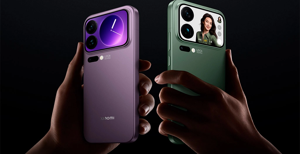 Xiaomi 17 Pro и 17 Pro Max с двумя экранами