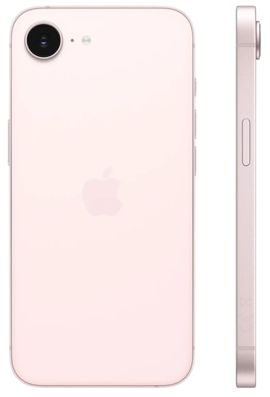 Смартфон Apple iPhone 17e 256GB nano-Sim + eSim Soft Pink купить в