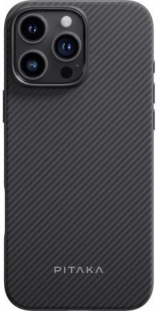 Чехол для iPhone 16 Pro Max Pitaka Military-Grade - Black 250_100_770123