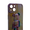 Чехол для iPhone 13 с 3D мишкой Голографический 100_100_533572
