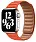 Ремешок из эко-кожи для Apple Watch 42/44/45 мм с магнитной застежкой, Orange 42_42_219721