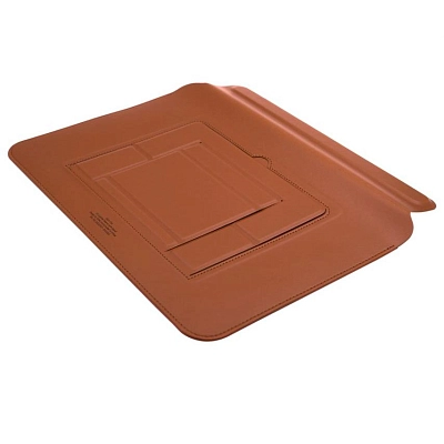 Чехол WIWU Skin Pro Slim Stand Sleeve с подставкой для MacBook 13.3" pro, Brown 400_400_641941