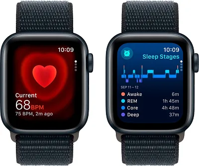 Часы Apple Watch Series SE 2024 44mm Aluminium Case GPS Sport Loop Midnight 400_400_321450