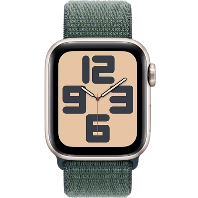 Часы Apple Watch Series SE 2024 40mm Aluminium Case GPS Sport Loop Lake Green 400_400_640516