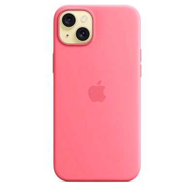 Чехол Apple iPhone 15 Silicone Case with MagSafe - Pink 400_400_641774