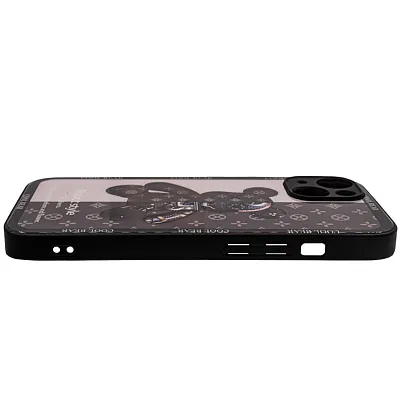 Чехол с мишкой для iPhone 13 Коричневый 400_400_132505