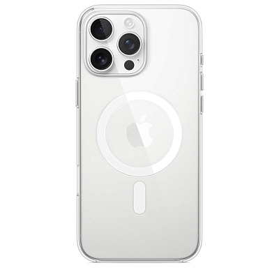 Чехол Apple для iPhone 16 Pro Max Clear Case с MagSafe - Прозрачный 400_400_641862