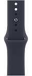 Часы Apple Watch Series 12 42mm Aluminium Case GPS Space Gray Sport Band Navy Blue M/L 250_100_851817