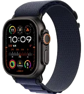 Часы Apple Watch Ultra 2 49mm Black Titanium Case GPS+Cellular Alpine Loop Navy M 500_191_191282