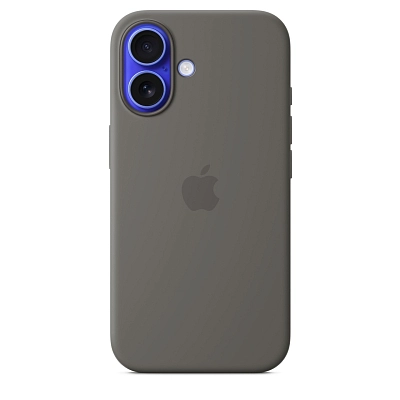 Чехол для iPhone 16 Silicone Case with MagSafe - Stone Gray 400_400_642273