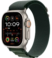 Часы Apple Watch Ultra 2 49mm Titanium Case GPS+Cellular Alpine Loop Dark Green M 500_191_191396