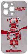 Чехол для iPhone 13 Pro Max мишка Coca Cola Белый 500_191_761824