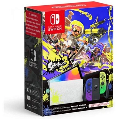 Игровая приставка Nintendo Switch OLED Splatoon 3 Edition 400_400_626796