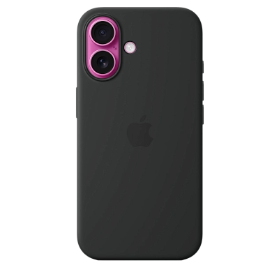 Чехол для iPhone 16 Silicone Case with MagSafe - Black 400_400_642239