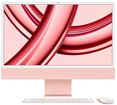 Моноблок Apple iMac 24" M3 8CPU 10GPU 8GB 256GB Pink (MQRT3) 400_400_117332