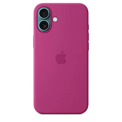 Чехол для iPhone 16 Plus Silicone Case with MagSafe - Fuchsia 400_400_534388