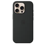 Чехол для iPhone 16 Pro Silicone Case with MagSafe - Black 500_191_534671