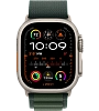 Часы Apple Watch Ultra 2 49mm Titanium Case GPS+Cellular Alpine Loop Dark Green S 100_100_640718