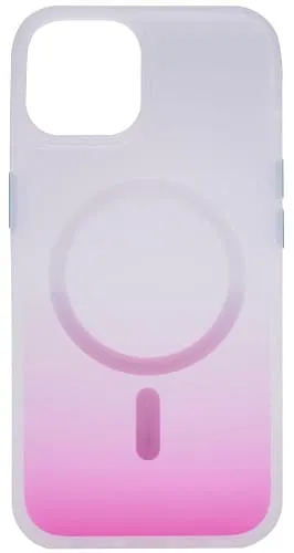 Чехол для iPhone 14 Pro Max с MagSafe матовый градиент Розовый 250_100_533999