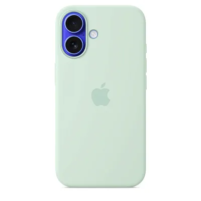 Чехол для iPhone 16 Silicone Case with MagSafe - Aquamarine 400_400_534740