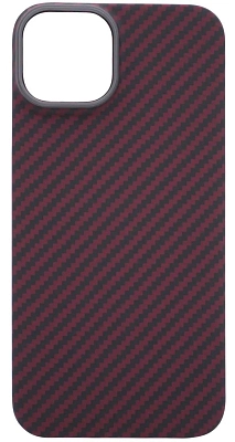 Карбоновый чехол для iPhone 14 KZDOO Kevlar Красный 400_400_532190