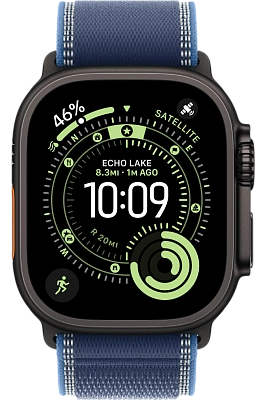 Часы Apple Watch Ultra 3 49mm Titanium Case Black / Trail Loop Blue/Bright Blue S/M 400_400_519460