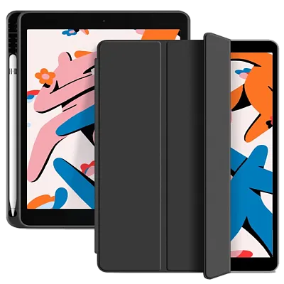 Чехол-книжка для iPad Pro 12.9 Gurdini Milano Series Black 400_400_156806