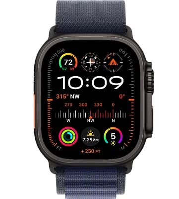 Часы Apple Watch Ultra 2 49mm Black Titanium Case GPS+Cellular Alpine Loop Navy M 400_400_191280