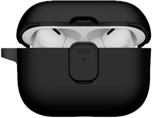 Чехол для AirPods Pro 3 Uniq Clyde - Black/Dark Grey 250_100_623897