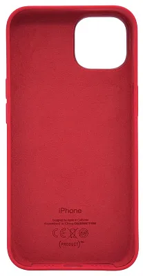 Силиконовый чехол для iPhone 14 Красный 400_400_136060