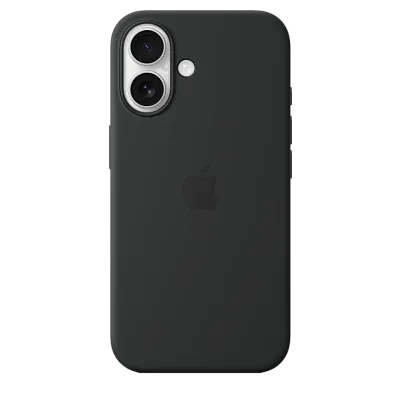 Чехол для iPhone 16 Silicone Case with MagSafe - Black 400_400_534748