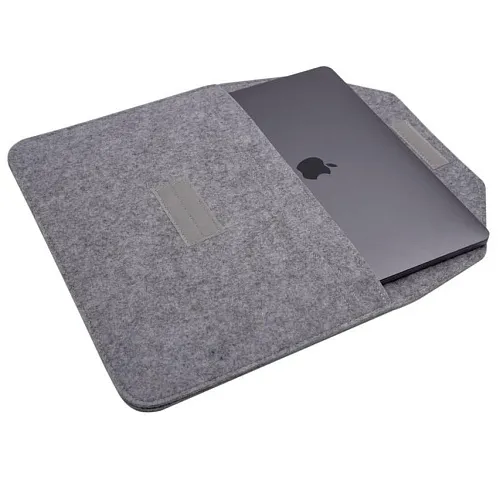 Сумка-чехол на MacBook 13-14.2 DDC Felt Bag (серый) 250_100_131249