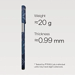 Чехол для iPhone 17 Pro Pitaka Threads of Winter PitaTap Ultra Slim Case - Navy 250_100_604682