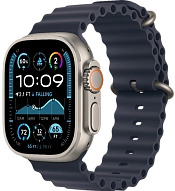 Часы Apple Watch Ultra 2 49mm Titanium Case GPS+Cellular Ocean Band Navy 500_191_640784