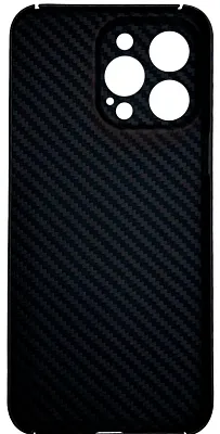 Карбоновый чехол для iPhone 14 Pro Max с вырезом под камеры 400_400_532257
