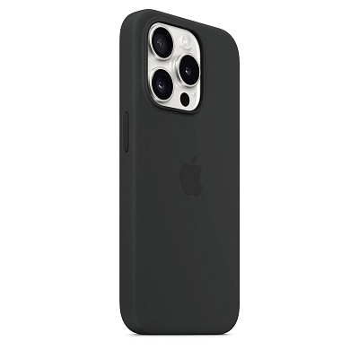 Чехол Apple iPhone 15 Pro Silicone Case with MagSafe -  Black 400_400_532973