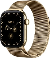 Часы Apple Watch Series 12 42mm Titanium Case Radiant Gold Milanese Loop 500_191_851968
