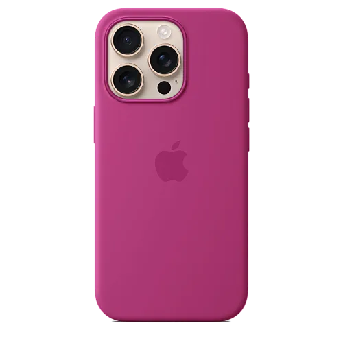 Чехол Apple iPhone 16 Pro Silicone Case with MagSafe - Fuchsia 250_100_318184