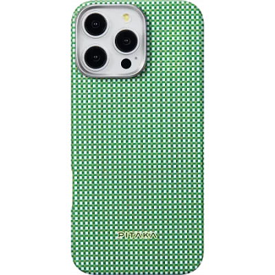Чехол для iPhone 16 Pro Max Pitaka Ultra Slim Case - Forest Green 400_400_534491