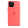 Чехол для iPhone 15 Silicone Case with MagSafe - Guava 100_100_124776