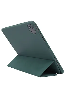 Чехол-книжка для iPad Pro 12.9 3 загиба без рамки Темно-зеленый 400_400_125902