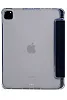 Прозрачный чехол-книжка для iPad Pro 12.9 с тройным загибом Темно-синий 100_100_121740