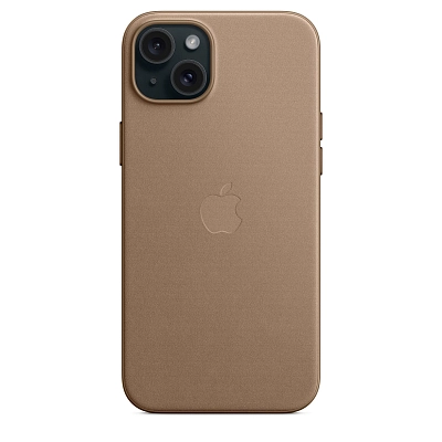 Чехол Apple iPhone 15 Plus FineWoven Case with MagSafe - Taupe 400_400_641479