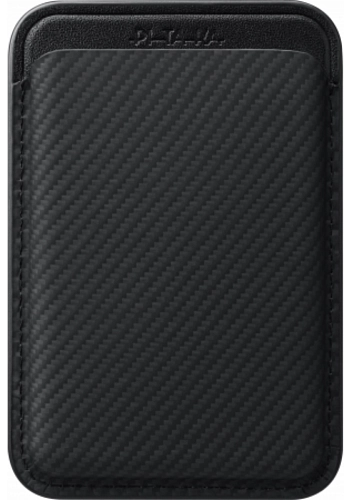Кевларовая визитница Pitaka с MagSafe Black/Grey 250_100_622910