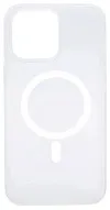 Чехол для iPhone 14 Pro Max Wlons с MagSafe прозрачный матовый с рамкой Белый 500_191_533899