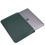 Кожаный чехол для MacBook Air 13.6 WIWU Skin Pro 2 Green 250_100_131589