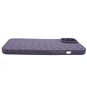 Плетеный Силиконовый чехол для iPhone 14 Фиолетовый 250_100_121358